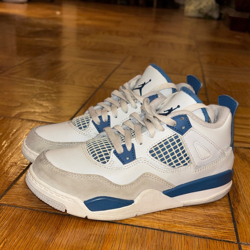 Jordan Kids Sneakers White and Blue